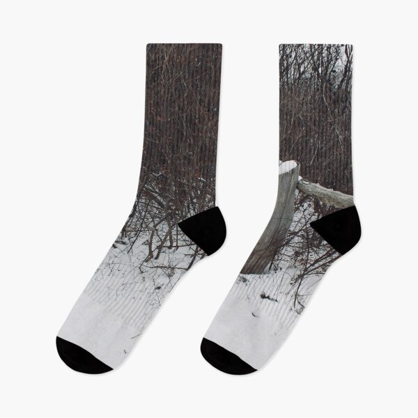 Item preview, Fencepost in the Snow designed and sold by RoseyElisabeth.