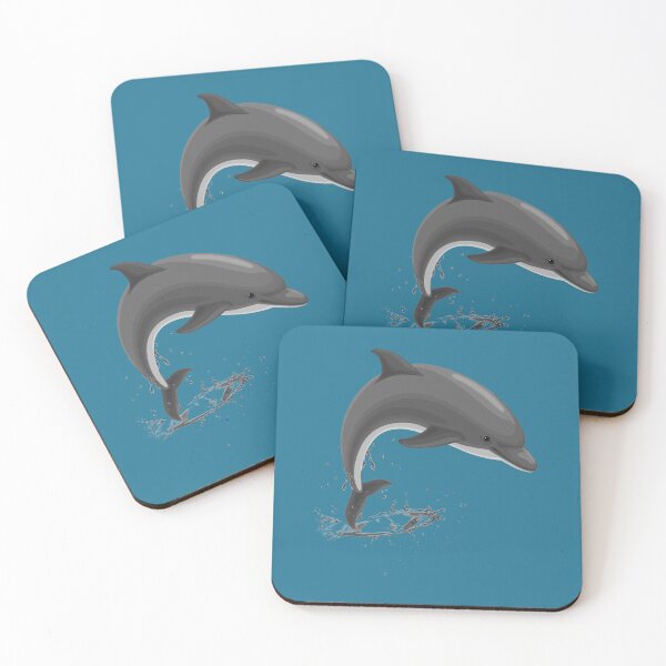 Item preview, Cute Jumping dolphin  designed and sold by TipTopTapo.