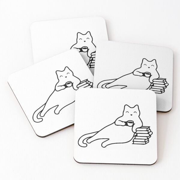 Item preview,  All I need is books & Cats t-shirt Books and  cats art coffee designed and sold by TANMIRET ⭐️⭐️⭐️⭐️⭐️.