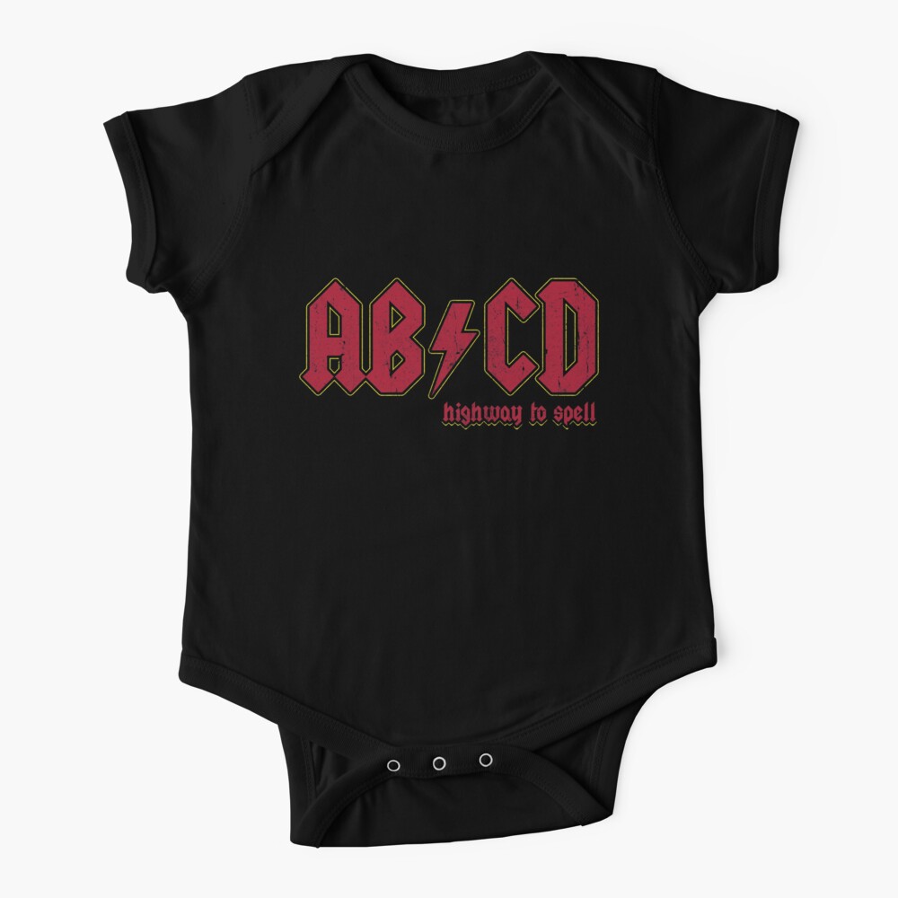 AB/CD Baby One-Piece