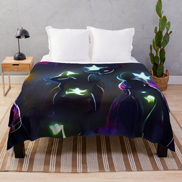 Item preview, AI Generated Art, Stars are only visible in darkness glowing neon designed and sold by ACC .