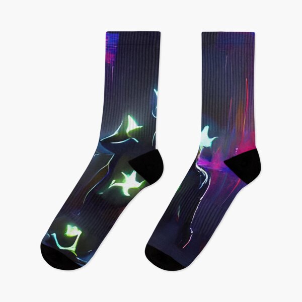Item preview, AI Generated Art, Stars are only visible in darkness glowing neon  designed and sold by ACC .