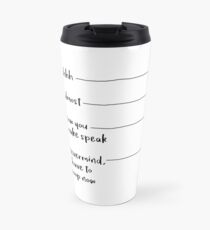 Funny Coffee Mug Gift - Now You May Speak, Nevermind, I Have to Poop Travel Mug