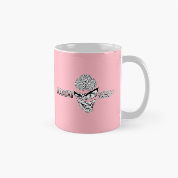 Item preview, WEIRDO - Creative Energy Flo - Face - Black and White - Light Pink designed and sold by hector2ortega.