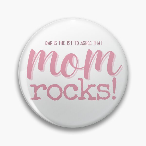 Item preview, Mom rocks! designed and sold by Cane & Abel Creations ..
