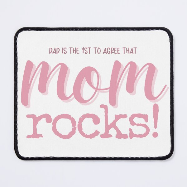 Item preview, Mom rocks! designed and sold by Cane & Abel Creations ..