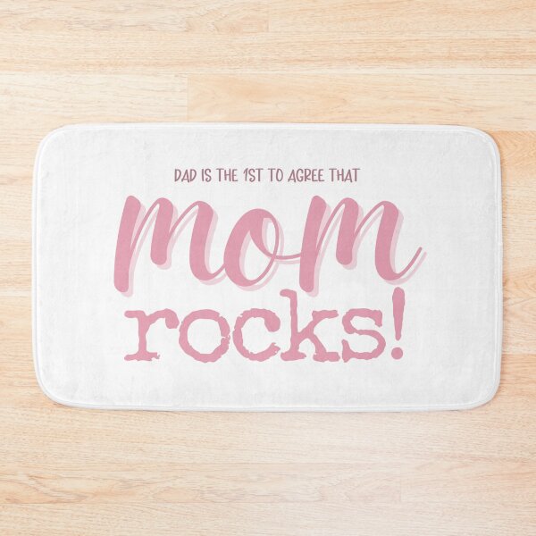 Item preview, Mom rocks! designed and sold by Cane & Abel Creations ..