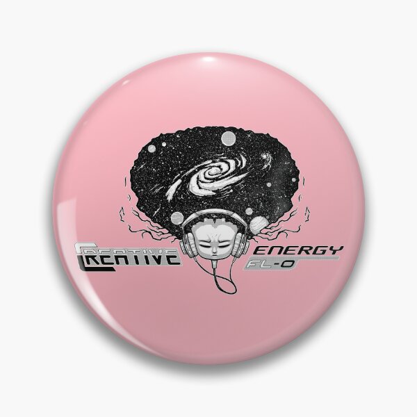 Item preview, WEIRDO - Creative Energy Flo - Universe - Black and White - Light Pink designed and sold by hector2ortega.