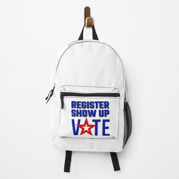 Item preview, Register Show Up Vote Blue Letters designed and sold by Magicalair.