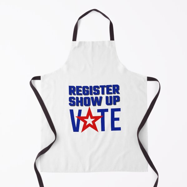 Item preview, Register Show Up Vote Blue Letters designed and sold by Magicalair.