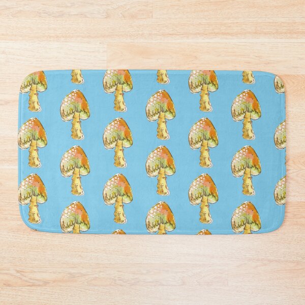 Item preview, Orange Sherbet Mushroom designed and sold by CurlyClaraBelle.
