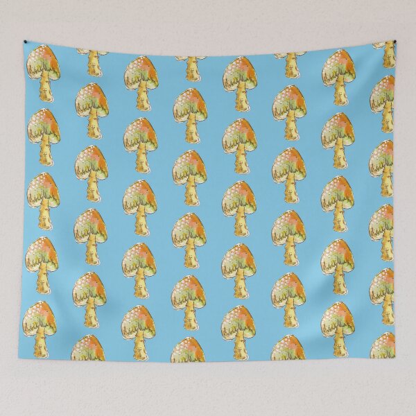 Item preview, Orange Sherbet Mushroom designed and sold by CurlyClaraBelle.