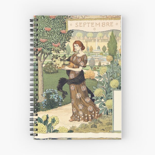 Item preview, September by Samuel Grasset - Vintage Art designed and sold by RickE.
