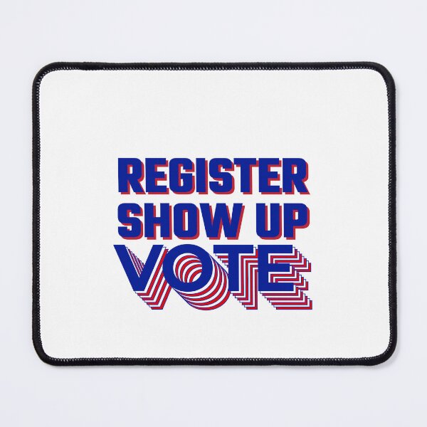 Item preview, Register Show Up Vote designed and sold by Magicalair.