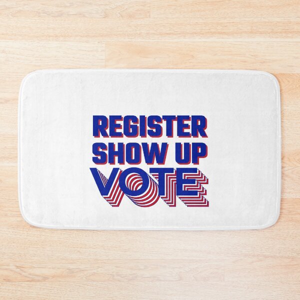 Item preview, Register Show Up Vote designed and sold by Magicalair.