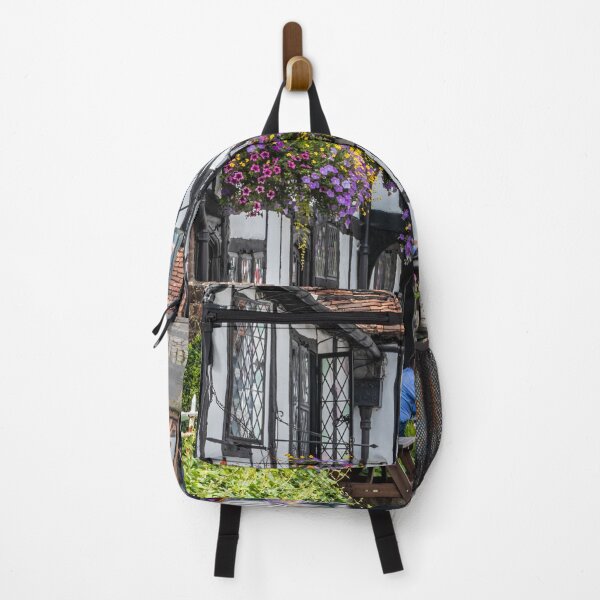Item preview, A man sits outside the Kings Arms Hotel in Amersham old town designed and sold by Kevin Hellon.