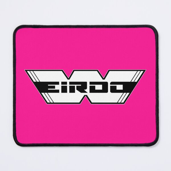 Item preview, WEIRDO - Logo - White with black lettering - Hot Pink designed and sold by hector2ortega.