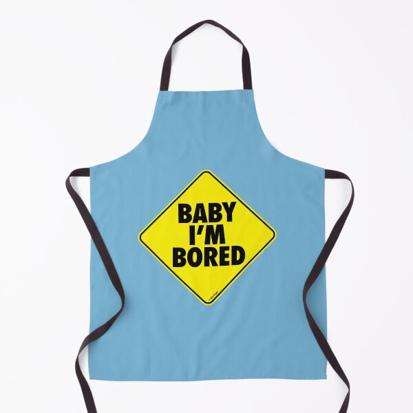 Item preview, BABY I’M BORED! Parody of “Baby on board” designed and sold by ajhajh.