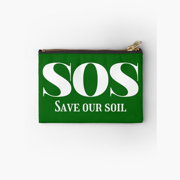Item preview, SOS save our soil designed and sold by Tanuja  Sharma.