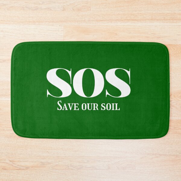 Item preview, SOS save our soil designed and sold by Tanuja  Sharma.