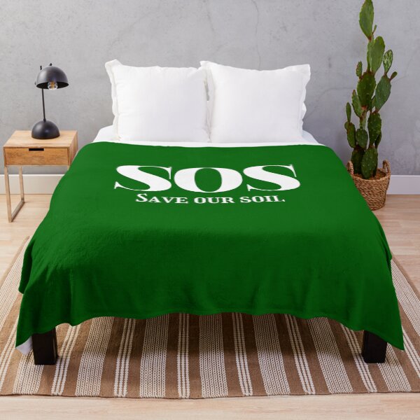 Item preview, SOS save our soil designed and sold by Tanuja  Sharma.