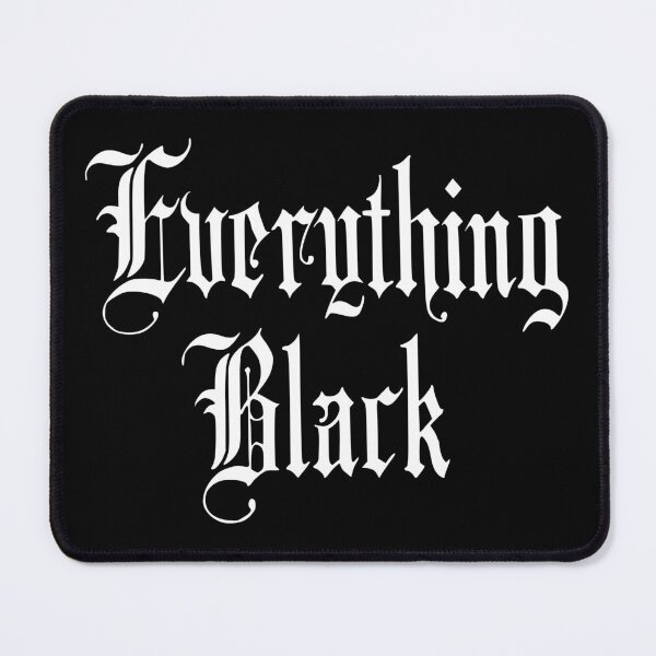 Item preview, Everything Black designed and sold by RavenWake.