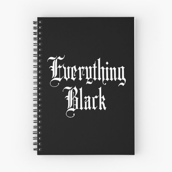 Item preview, Everything Black designed and sold by RavenWake.