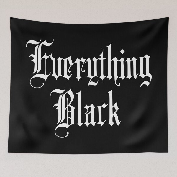 Item preview, Everything Black designed and sold by RavenWake.