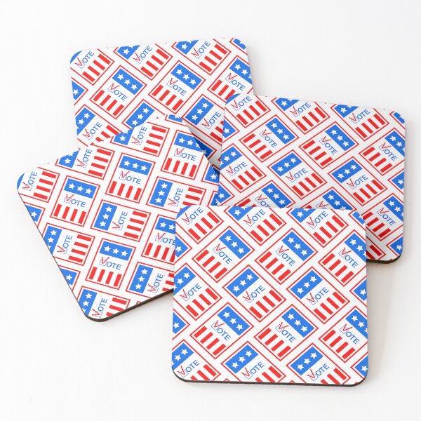 Item preview, Register Show Up Vote Blue Letters designed and sold by Magicalair.