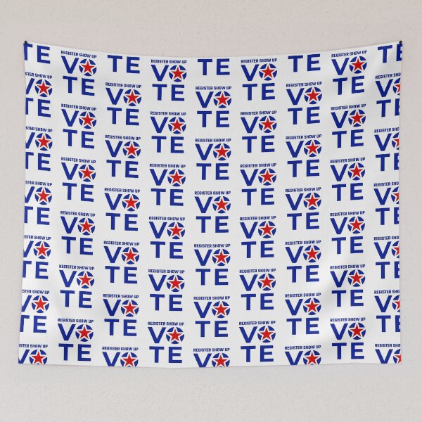 Item preview, Register Show Up Vote designed and sold by Magicalair.