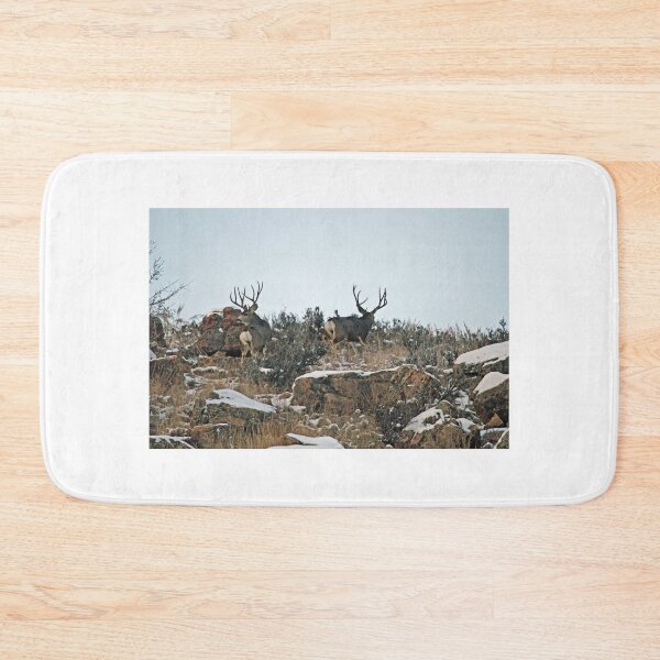 Item preview, Mule deer bucks first snow designed and sold by Saltypro.