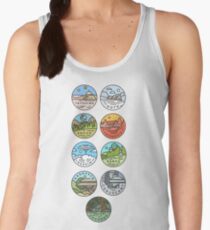 Star Wars Planets Women's Tank Top