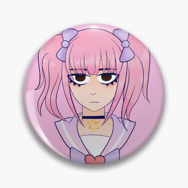 Menhera chan anime  Sticker for Sale by uisch