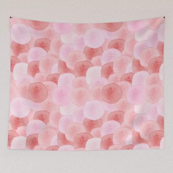 Item preview, Watercolor Round Pink designed and sold by Kawaii85.