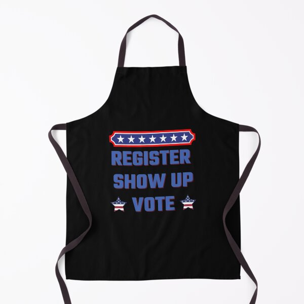 Item preview, Register Show Up Vote Blue Letters designed and sold by Magicalair.