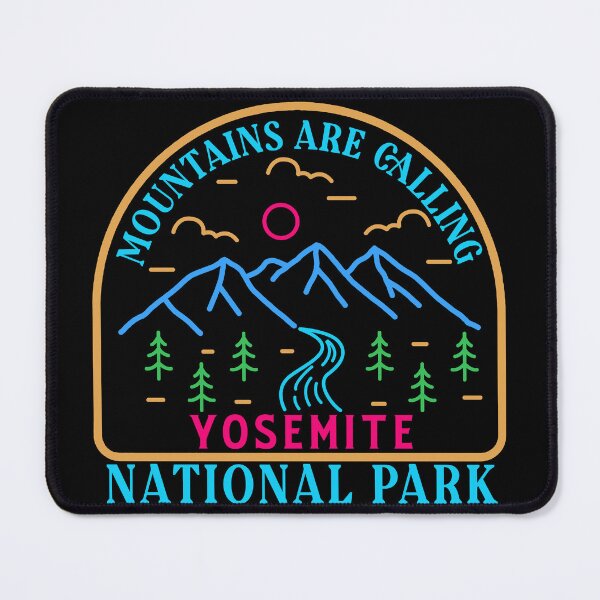 Item preview, Yosemite national park- line art designed and sold by Nature-mark.