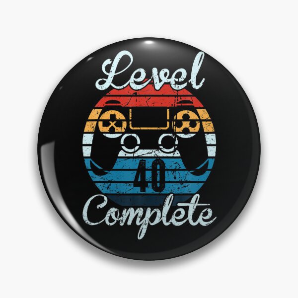 Item preview, 40th Birthday Shirt Gamer Level 40 Complete  designed and sold by NoraKuiper.
