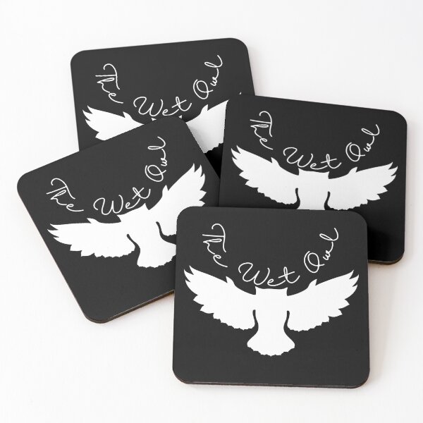 Item preview, Wet owl  ,funny quote ,black and white illustration. designed and sold by Coolclassy.