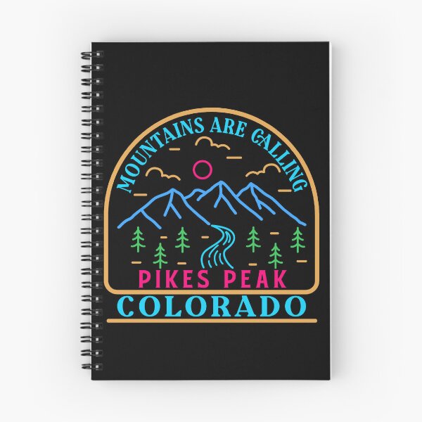 Item preview, Pikes peak Colorado- line art designed and sold by Nature-mark.