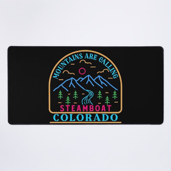 Item preview, Steamboat Colorado- line art designed and sold by Nature-mark.
