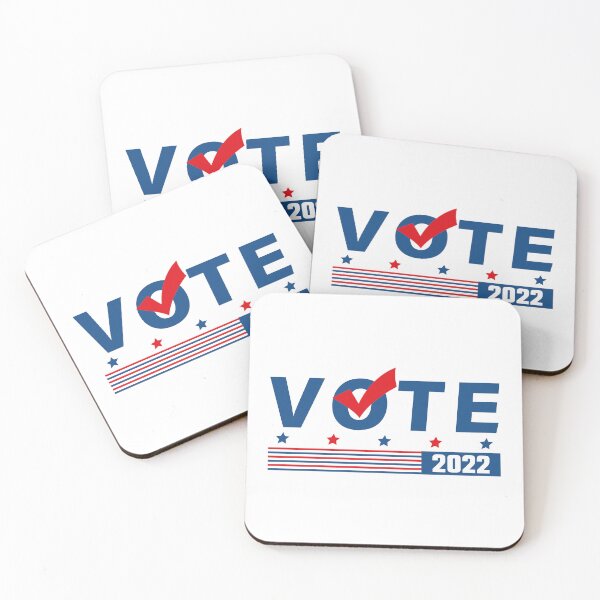 Item preview, Register Show Up Vote Blue Letters designed and sold by Magicalair.