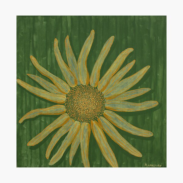 DANCING FLOWER Photographic Print