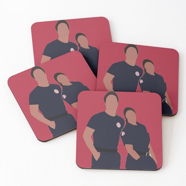 Item preview, Travis and Andy Firefighters - Station 19 designed and sold by jessicaleah15.