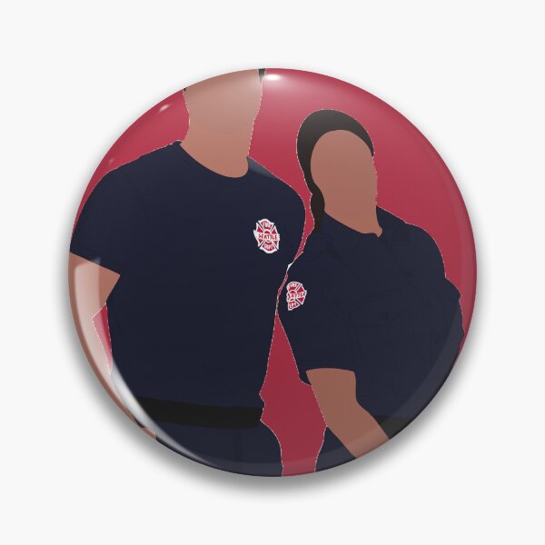 Item preview, Travis and Andy Firefighters - Station 19 designed and sold by jessicaleah15.
