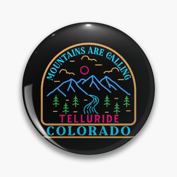 Item preview, Telluride Colorado- line art designed and sold by Nature-mark.