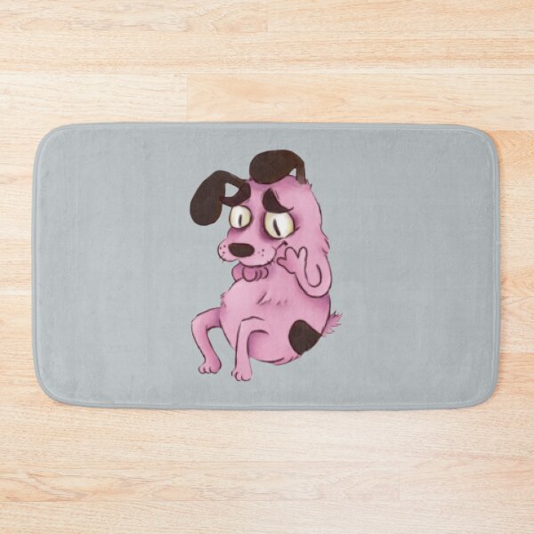 Item preview, cute and full of courage, courage the cowardly dog   designed and sold by AaliyahKing52.