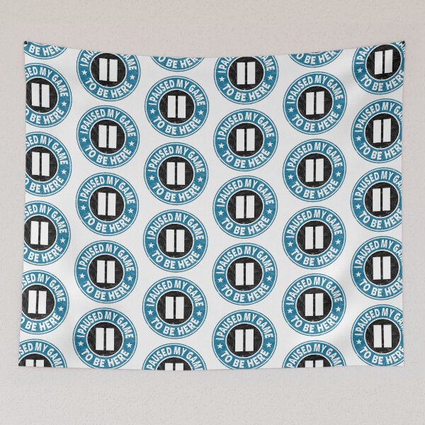 Item preview, I Paused My Game To Be Here (distressed design) designed and sold by siggyspatsky.