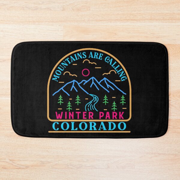Item preview, Winter Park Colorado- line art designed and sold by Nature-mark.
