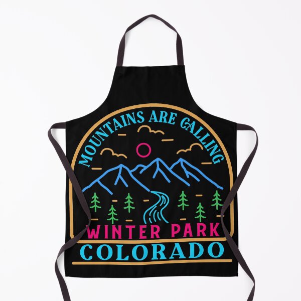 Item preview, Winter Park Colorado- line art designed and sold by Nature-mark.