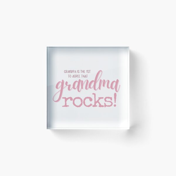 Item preview,  Grandma rocks! designed and sold by Cane & Abel Creations ..